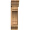 Ekena Millwork Merced Traditional Smooth Bracket w/ Offset Brace, Western Red Cedar, 7 1/2"W x 26"D x 30"H BKT0806X26X30MRC01SWR - alternate 3